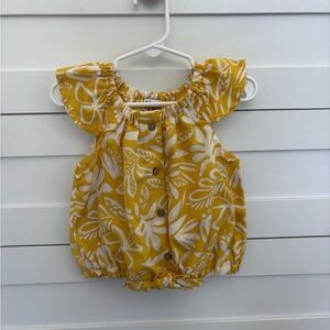 Mayoral Yellow Tropical Top